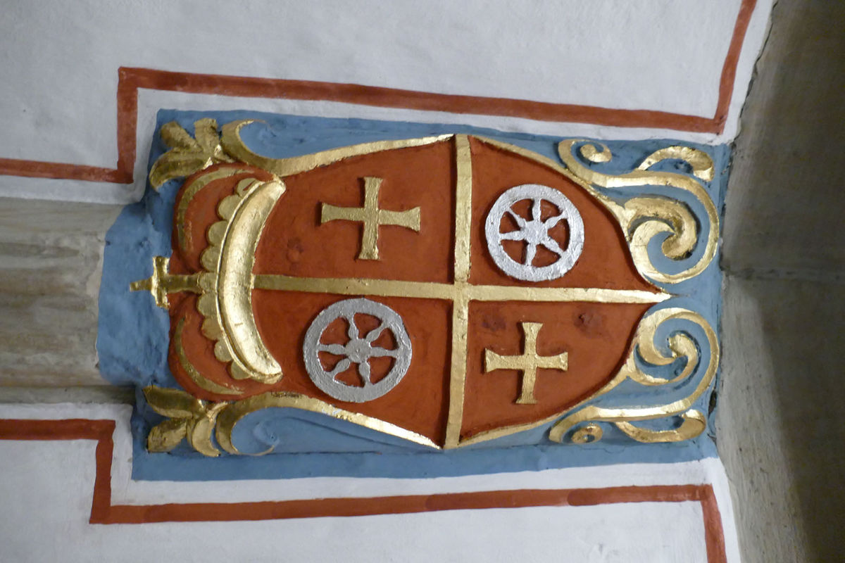 10. Kurfürstlisches Wappen in St. Crescentius 